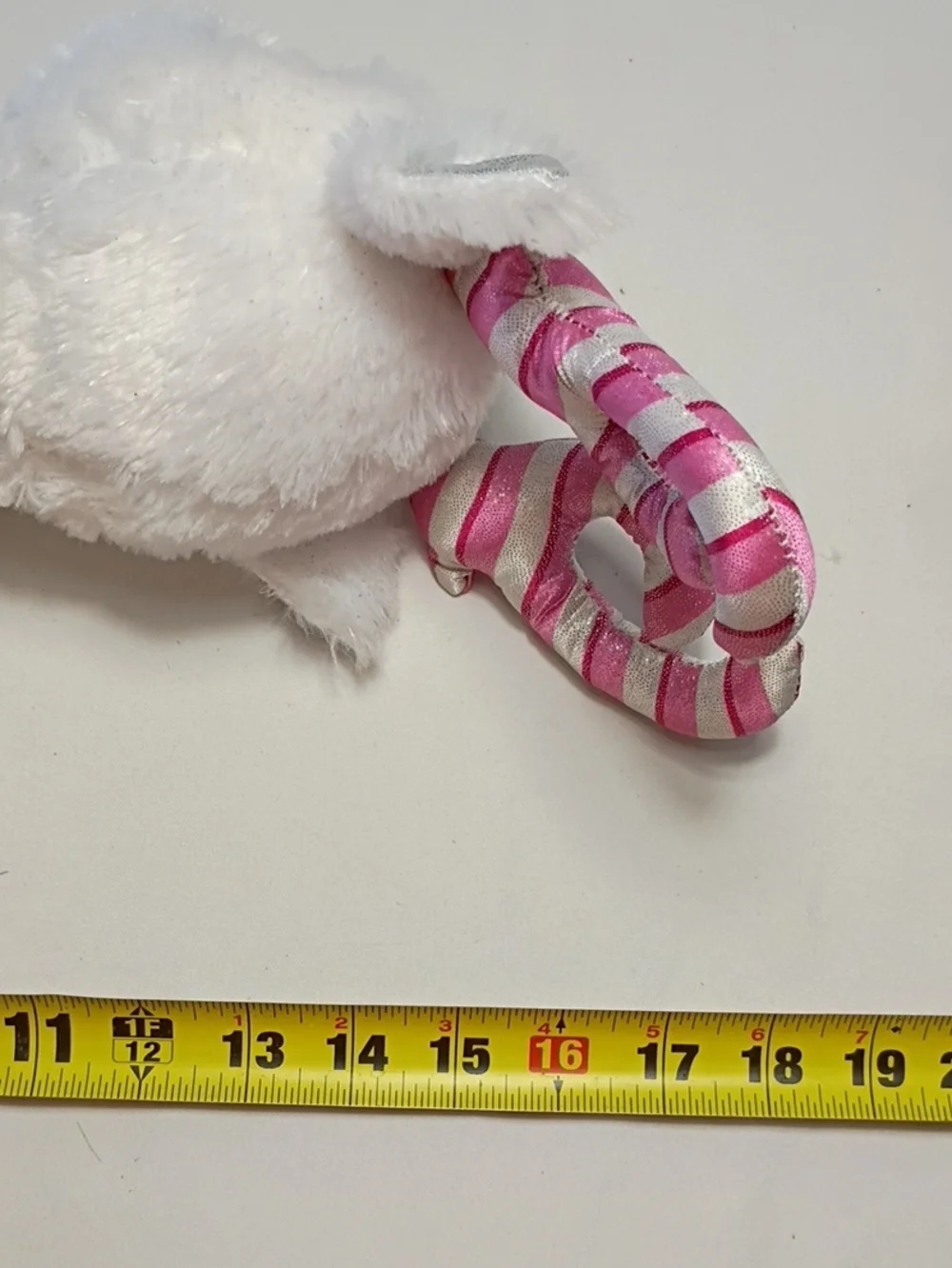 EUC Build A Bear BAB Candy Cane Glisten Reindeer BABW Workshop Christmas 2018